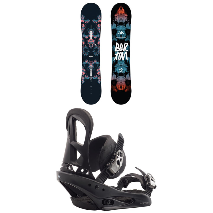Burton Stylus Snowboard + Stiletto Snowboard Bindings - Women's 2020
