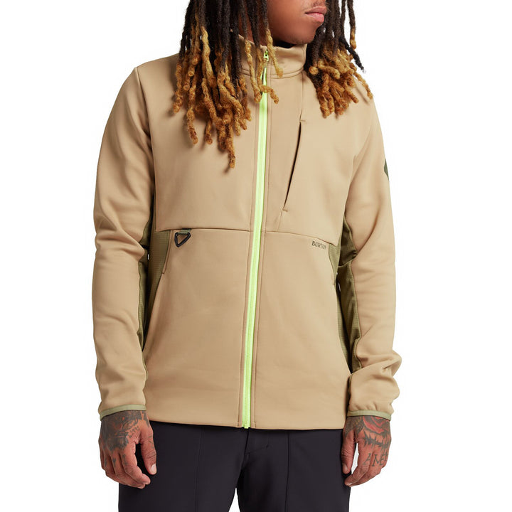Burton Multipath Full-Zip Fleece - Men's Safari/Kelp