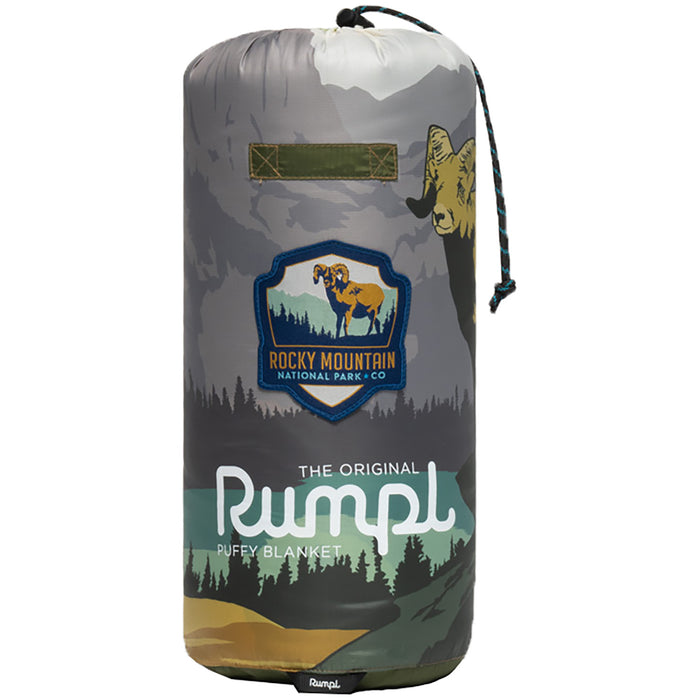 Rumpl Original Puffy Blanket - Rocky Mountains Rocky Mountain