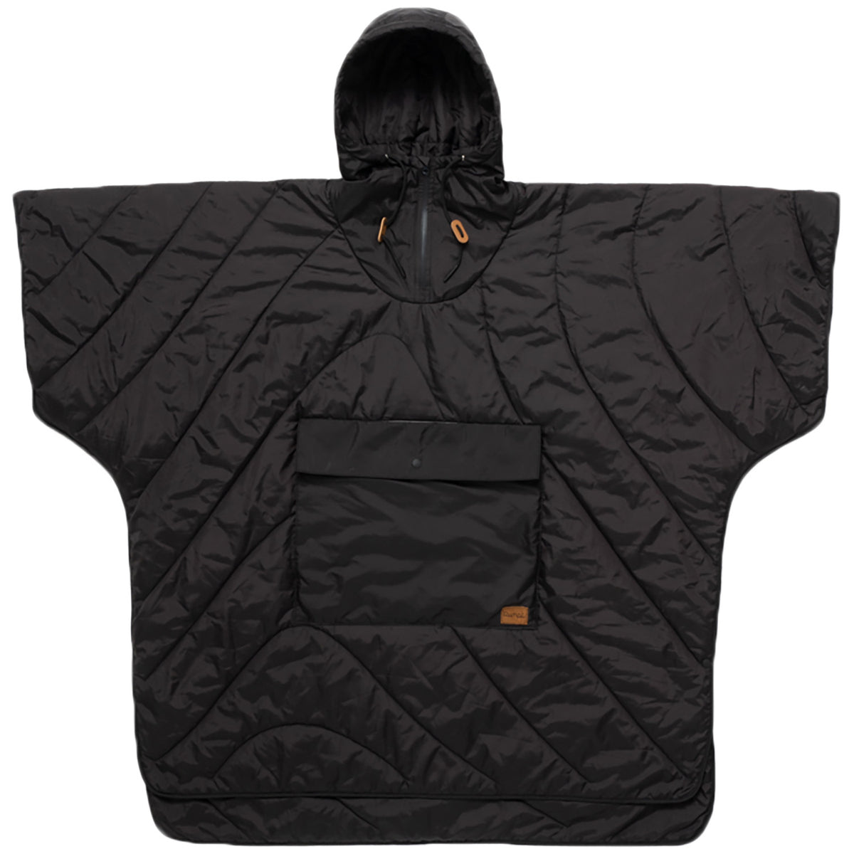 Rumpl NanoLoft® Puffy Poncho Black