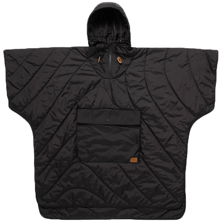 Rumpl NanoLoft® Puffy Poncho Black