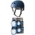 Triple 8 The Certified Sweatsaver Skateboard Helmet + 187 Junior Six Pack Skateboard Pad Set - Little Kids'