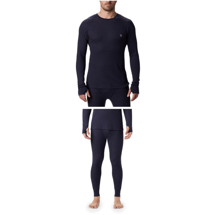 Mountain Hardwear Diamond Peak Thermal Crew + Tights