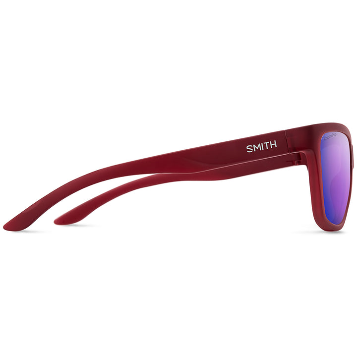 Smith Eclipse Sunglasses - Women's Matte Crystal Deep Maroon/ChromaPop Violet Mirror