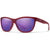 Smith Eclipse Sunglasses - Women's Matte Crystal Deep Maroon/ChromaPop Violet Mirror