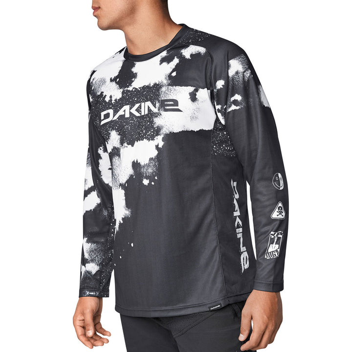 Dakine Thrillium L/S Jersey Black/White