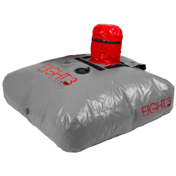 Eight.3 Telescope Rectangle CTN 400 lbs Ballast Bag Silver/Scuderia