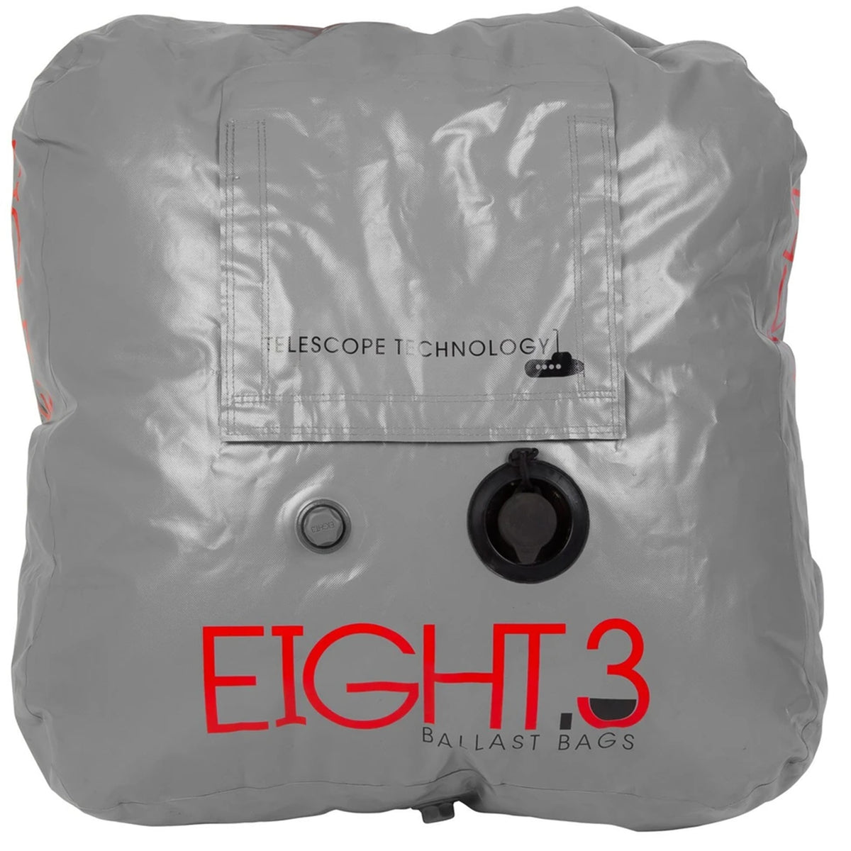 Eight.3 Telescope Rectangle CTN 400 lbs Ballast Bag Silver/Scuderia