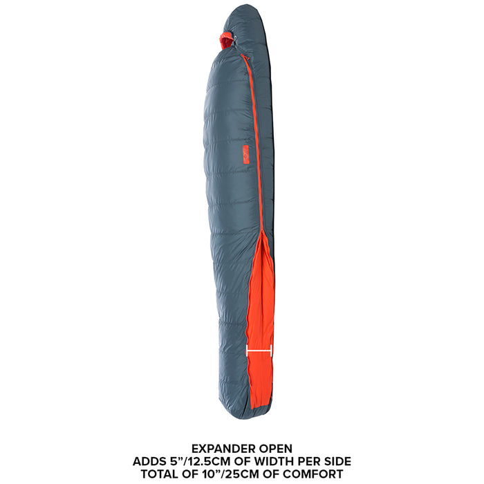 Big Agnes Torchlight 30 Sleeping Bag Slate/Orange