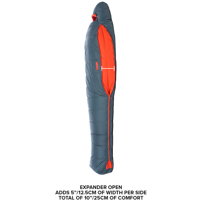 Big Agnes Torchlight 20 Sleeping Bag Slate/Orange