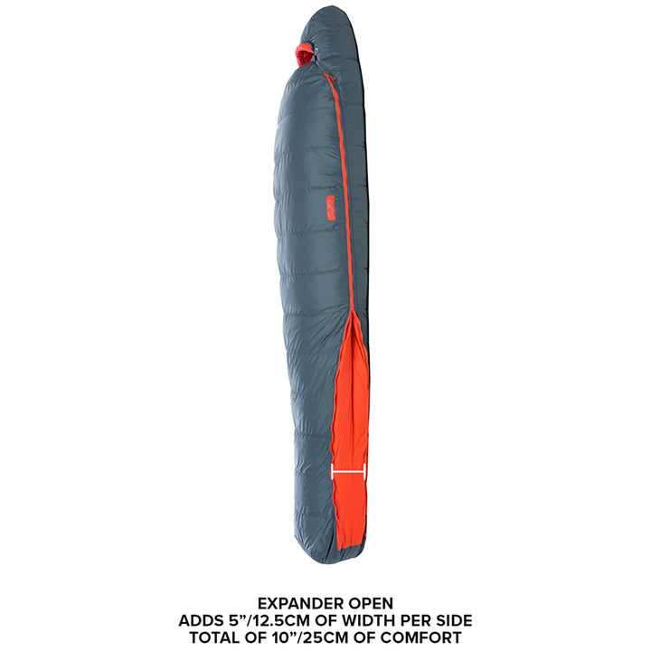 Big Agnes Torchlight 20 Sleeping Bag Slate/Orange