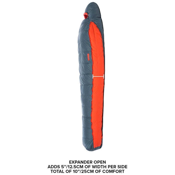 Big Agnes Torchlight 20 Sleeping Bag - Women's Cobalt/Orange