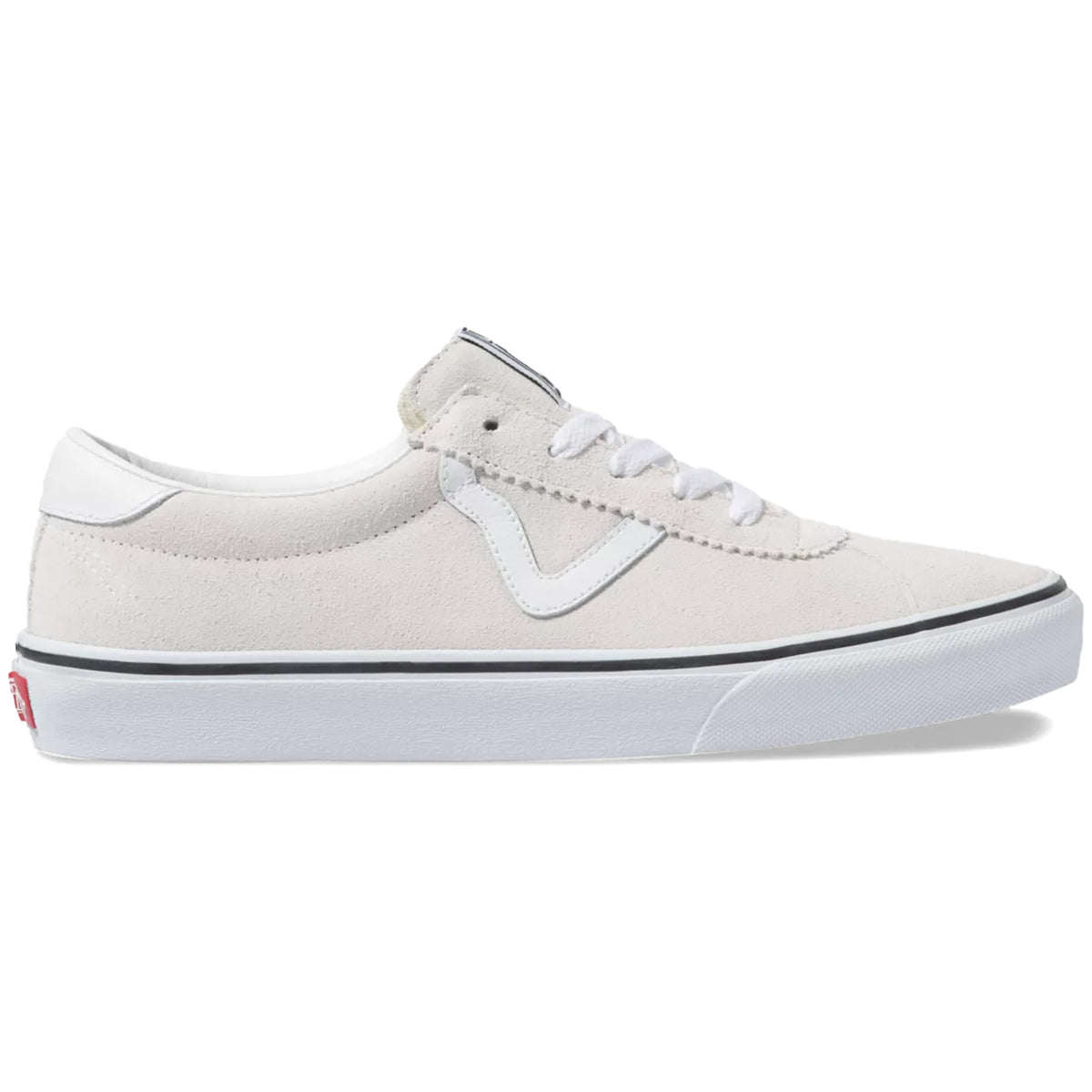 Vans Sport Shoes - Women's (Suede) White