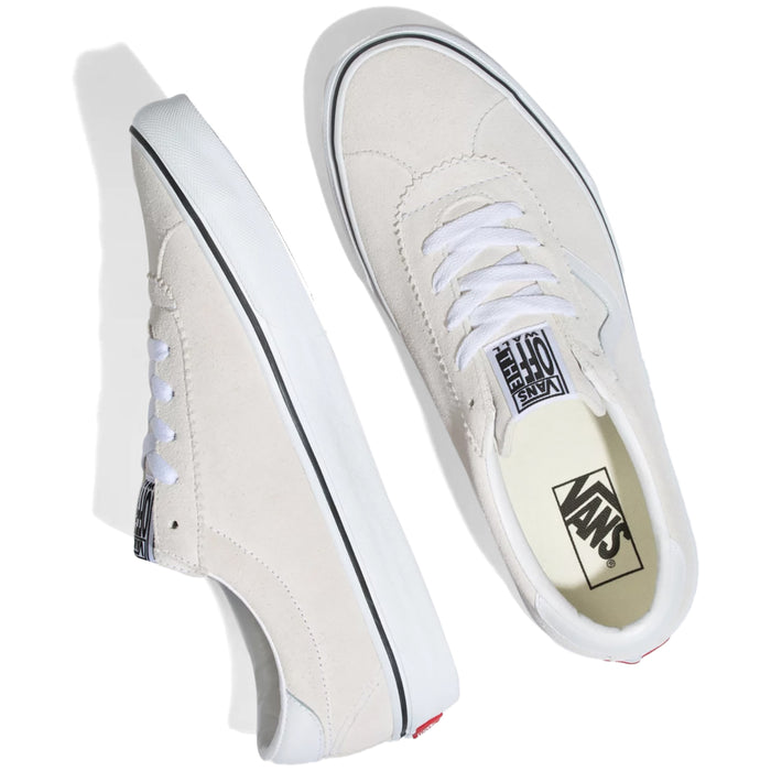 Vans Sport Shoes - Women's (Suede) White