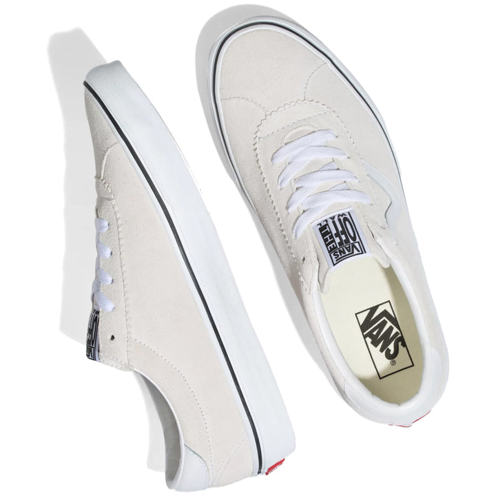 Vans Sport Shoes - Women's (Suede) White