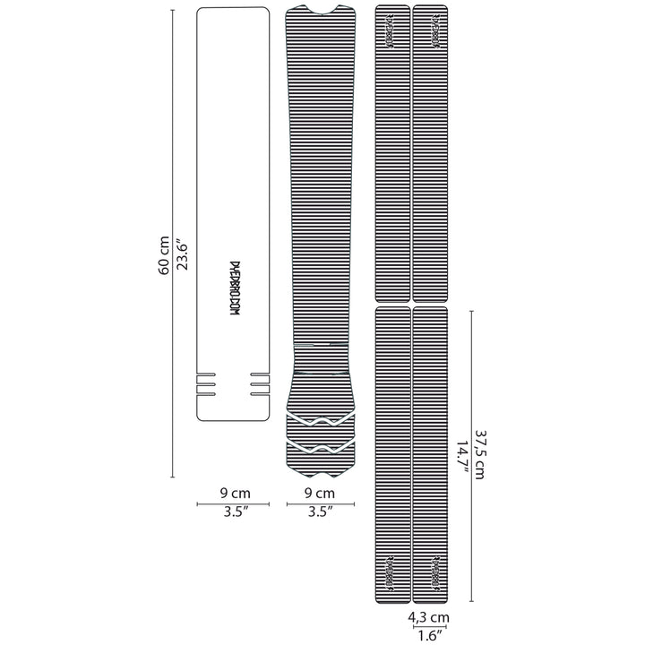 DYEDBRO Frame Protection Stripes
