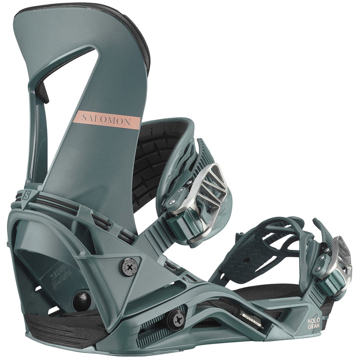 Salomon Hologram Snowboard Bindings - Women's 2021 Mallard Green