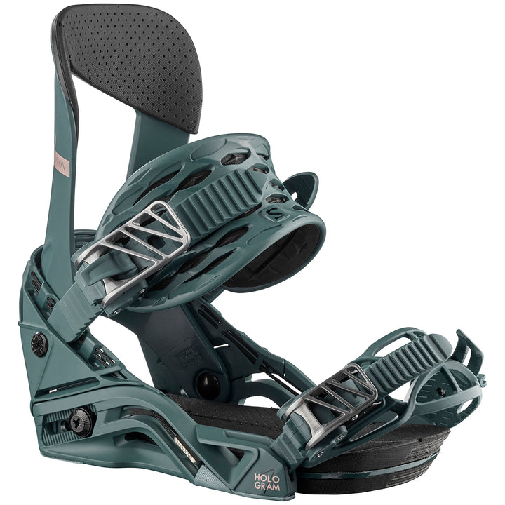 Salomon Hologram Snowboard Bindings - Women's 2021 Mallard Green