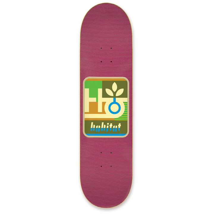 Habitat Mod Pod Red 7.875 Skateboard Deck