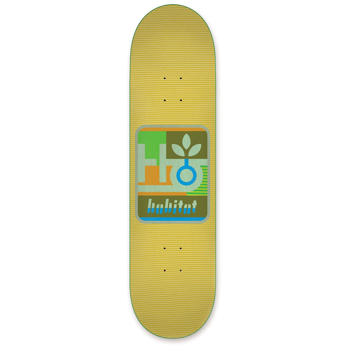 Habitat Mod Pod Yellow 8.0 Skateboard Deck
