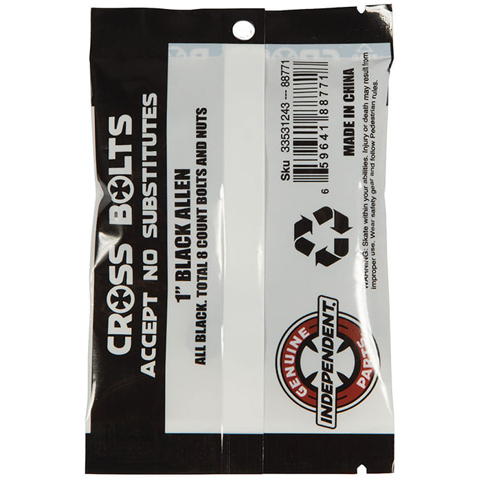 Independent Genuine Parts 1" Allen Skateboard Hardware