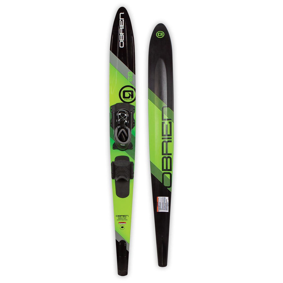 Obrien World Team Slalom Water Ski + Z9 STD Bindings