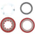 SRAM PressFit GXP MTB Bottom Bracket Shield and Wave Washer Kit Red