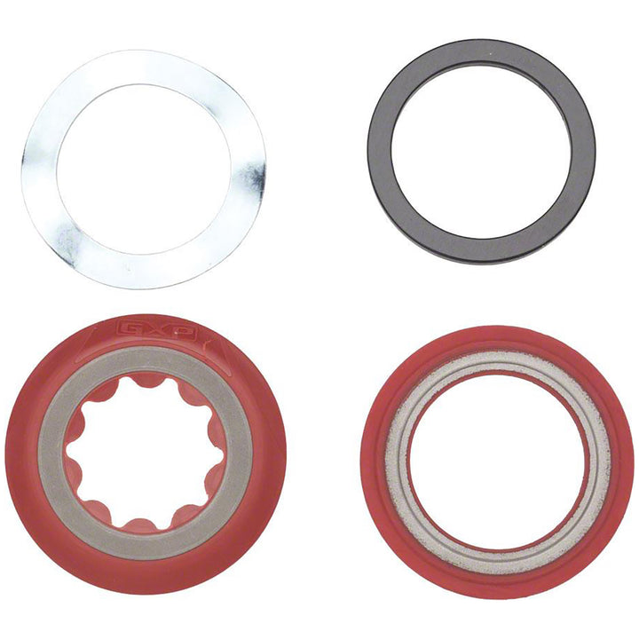 SRAM PressFit GXP MTB Bottom Bracket Shield and Wave Washer Kit Red