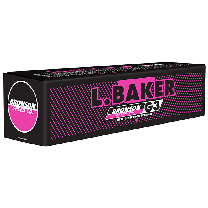 Bronson Speed Co. L.Baker Pro G3 Skateboard Bearings