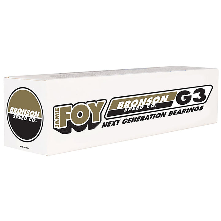 Bronson Speed Co. Jamie Foy Pro G3 Skateboard Bearings