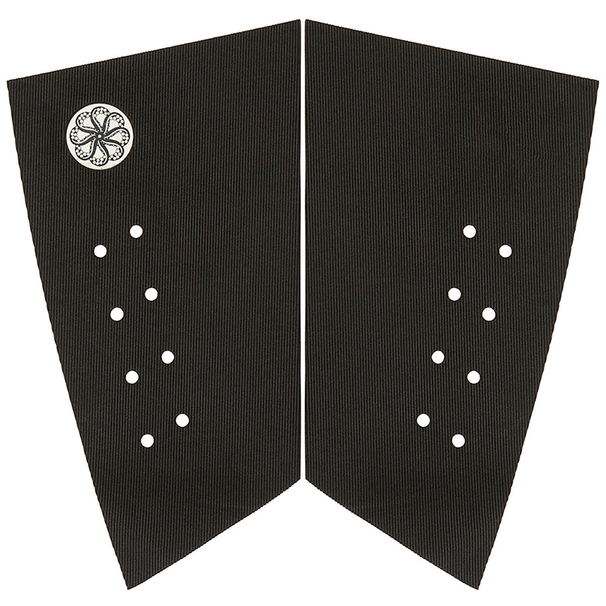 Octopus Swallow Corduroy 2-Piece Traction Pad Black