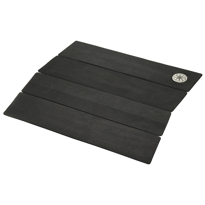 Octopus Front Deck Corduroy 4-Piece Traction Pad Black
