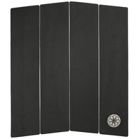 Octopus Front Deck Corduroy 4-Piece Traction Pad Black::Black