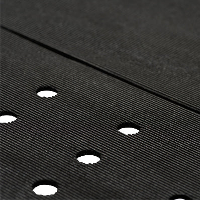 Octopus Front Deck III Corduroy 3-Piece Traction Pad Black