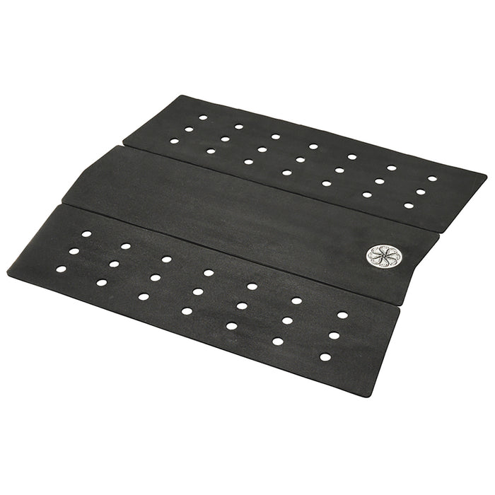 Octopus Front Deck III Corduroy 3-Piece Traction Pad Black