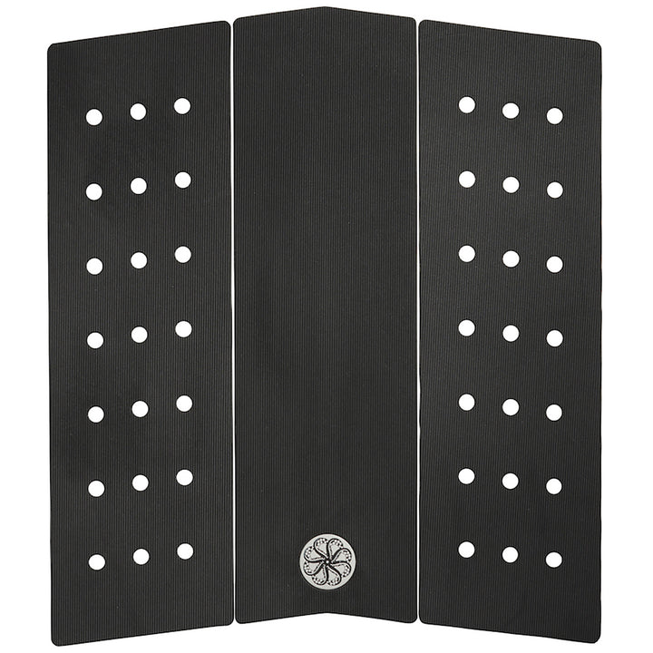 Octopus Front Deck III Corduroy 3-Piece Traction Pad Black