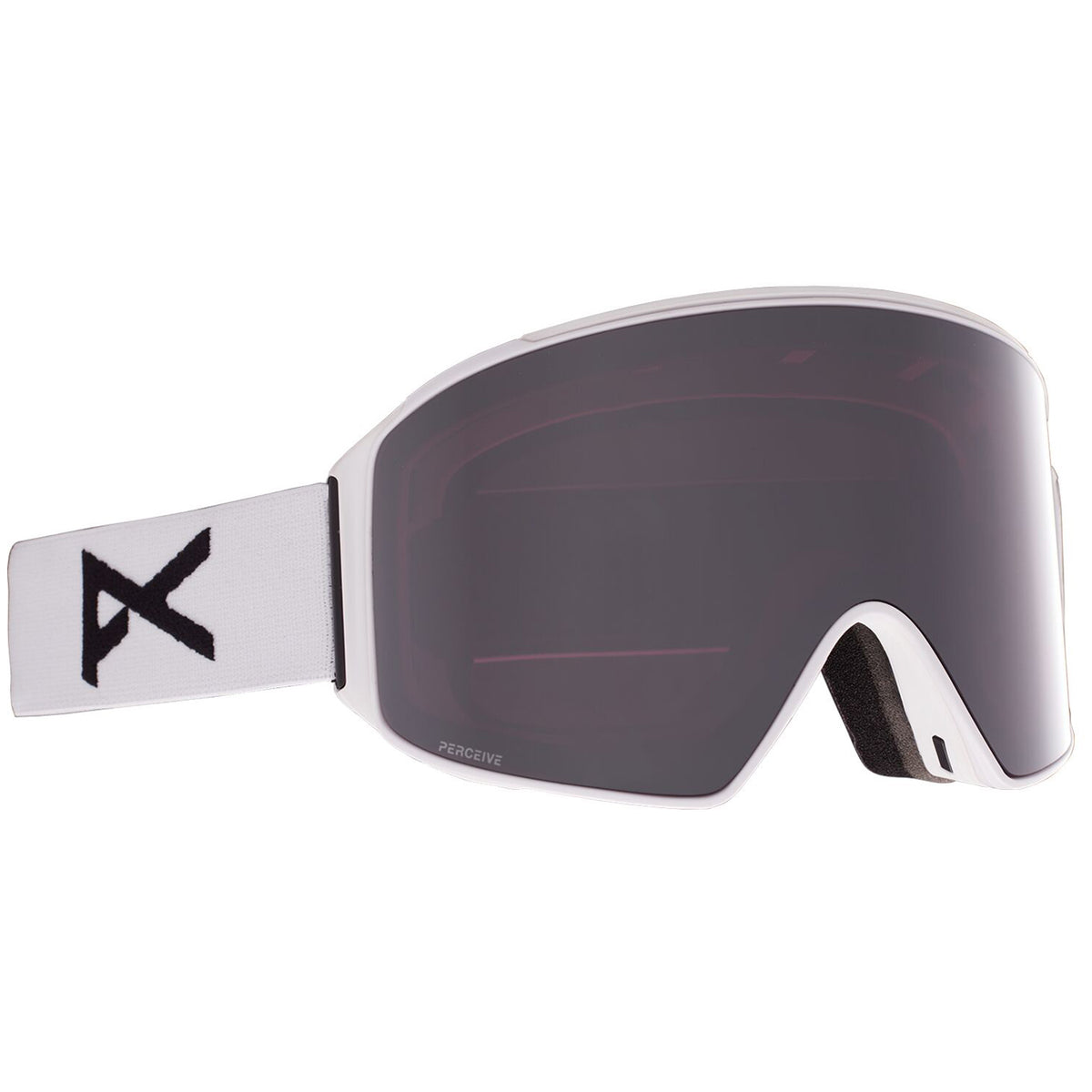 Anon M4 Cylindrical MFI Goggles White / Perceive Sunny Onyx + Perceive Variable Violet
