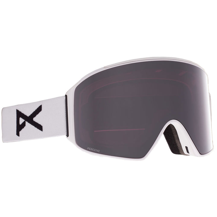 Anon M4 Cylindrical MFI Goggles White / Perceive Sunny Onyx + Perceive Variable Violet
