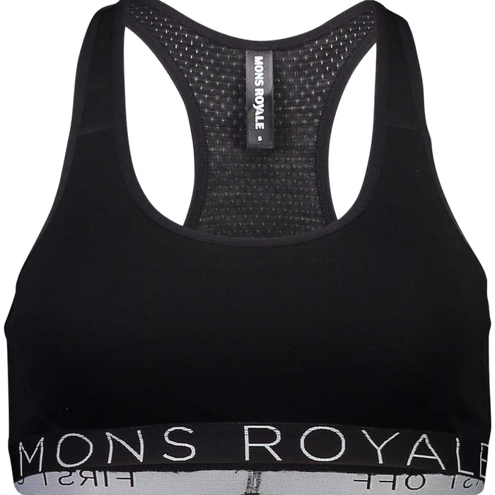 MONS ROYALE Sierra Sports Bra - Women's Black