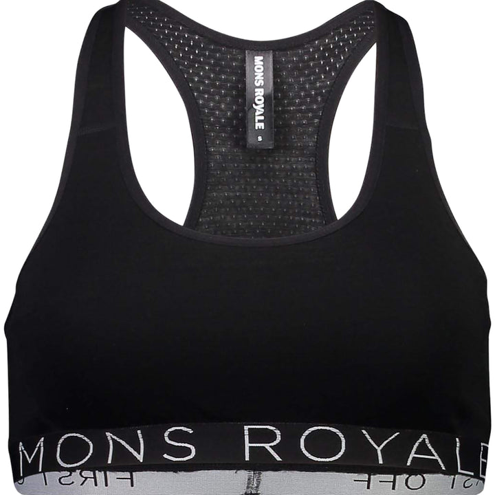 MONS ROYALE Sierra Sports Bra - Women's Black