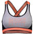 MONS ROYALE Stella X-Back Sports Bra - Women's Black/Grey Marl