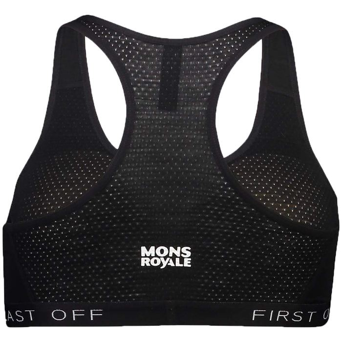 MONS ROYALE Sierra Sports Bra - Women's Black