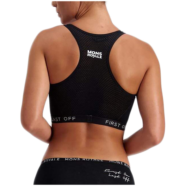 MONS ROYALE Sierra Sports Bra - Women's Black