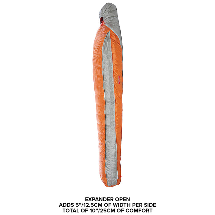 Big Agnes Torchlight UL 30 Sleeping Bag Orange/Gray