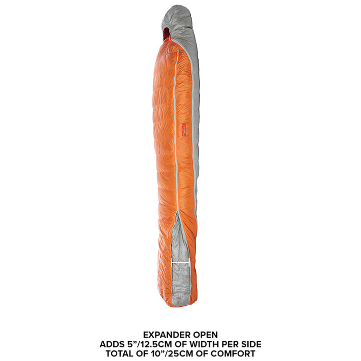 Big Agnes Torchlight UL 30 Sleeping Bag Orange/Gray