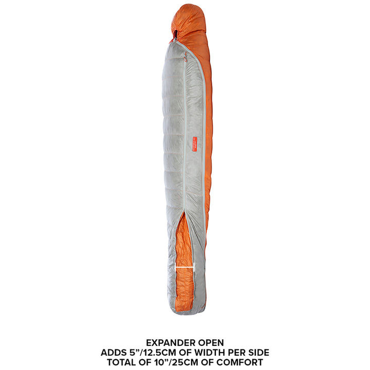 Big Agnes Torchlight UL 20 Sleeping Bag Orange/Gray