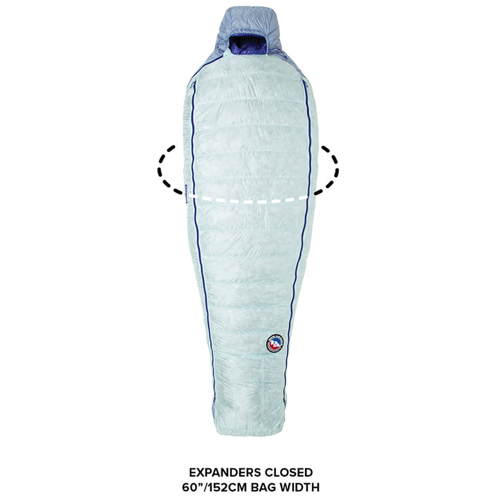 Big Agnes Torchlight UL 20 Sleeping Bag - Women's Blue/Aqua