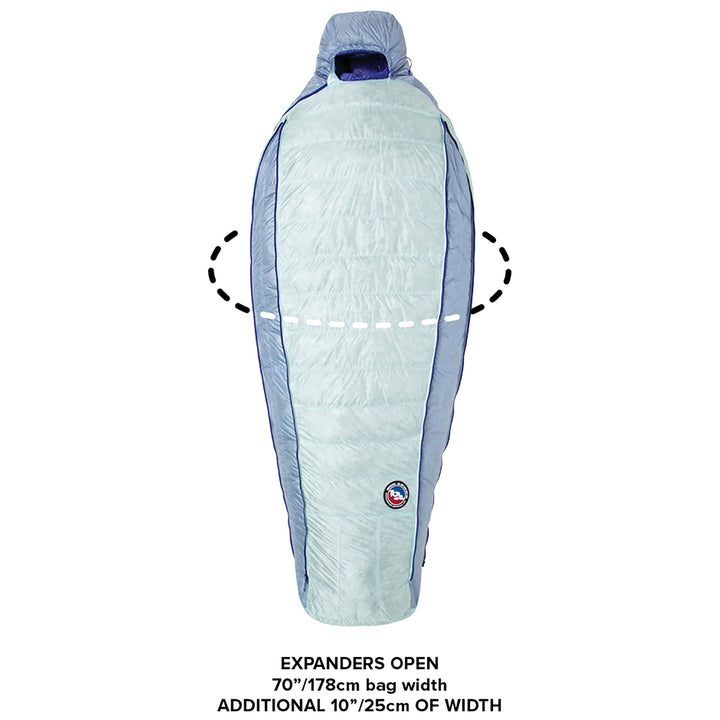 Big Agnes Torchlight UL 20 Sleeping Bag - Women's Blue/Aqua