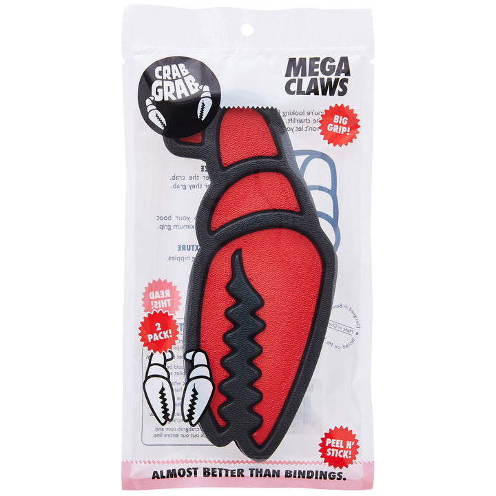 Crab Grab Mega Claws Stomp Pad Black/Red