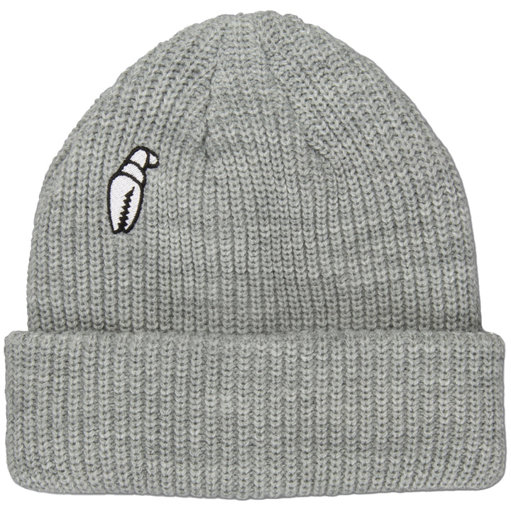 Crab Grab High Mark Beanie Heather Grey